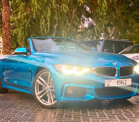 Rent BMW 430i Convertible 2019 in Dubai